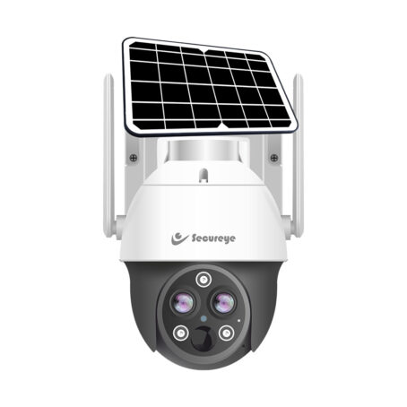 Wifi Duel Lens solar Camera - Secure Eye