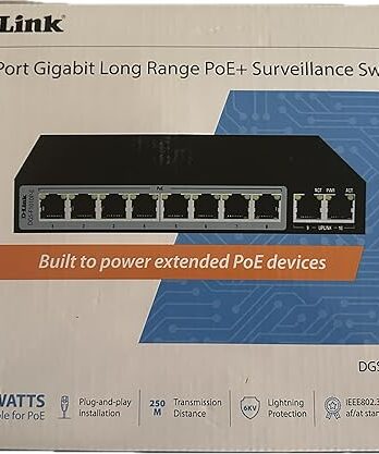 Dlink 8port gigabit poe Switch