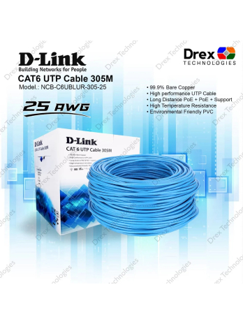 D Link Cat 6 Cable 305 Meter